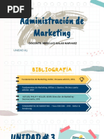 Administración de Marketing: Docente: Miss Luci Salas Narvaez