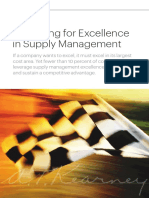 Mobilizing For Excellence in Supply Management