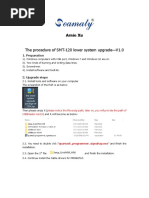 The Procedure of SMT-120 Lower System Upgrade-V1.0