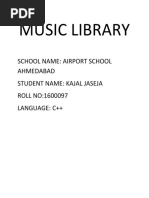 Music Library