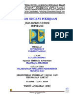 Uraian Singkat Pekerjaan Supervisi KDP UNRI 2023 Upload LPSE PPK