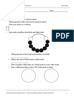 Prim Maths 5 2ed TR Unit 13 Test