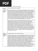 Jurnal Refleksi FILOSOFI PENDIDIKAN INDONESIA