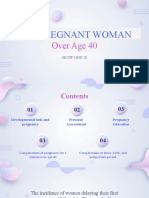 Pregnancy Over 40 MCHN G8