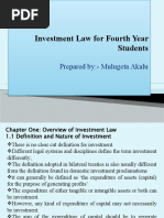 Investment Law Power Point