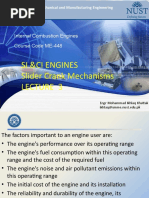 ME-439 ICE Lec 3 CISI Slider Crank