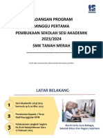 Cadangan Program Minggu Pertama Sekolah