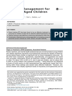 Behaviour Management in Preschool ADHD Children - 2014