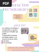 Diapositivas Artefactos Tecnológicos