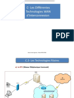 C - Les Différentes Technologies WAN D'interconnexion