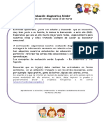 Evaluacion Diagnostica Kinder