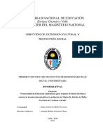 Informe Final Llipta - Ancash - Trabajemos Todos Unidos PDF