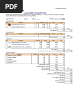 Guia de Formato para Analisis de Precio Unitario