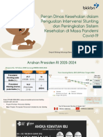 Peran Dinas Kesehatan Dalam AKI-AKB Dan Stunting