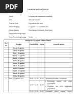 LOGBOOK MAGANG KERJA PERPUSTAKAAN BUNG KARNO - Ferdyn