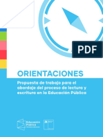 Propuesta de Trabajo para El Abordaje Del Proceso de Lectura y Escritura 1