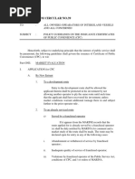 Marina Memorandum Circular No. 39