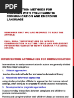 ASD Treatment Lecture 2 Handout