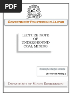 Lecture Note Ug Coal PDF