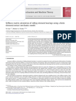 2011-Stiffness Matrix Calculation of Rolling Element Bearings Using A Finite Element Contact Mechanics Model