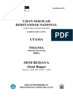 SENI RUPA USBN 2023, - Kur2013