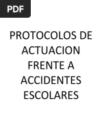 Protocolos Accidentes Escolares