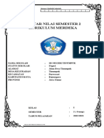 Daftar Nilai Kurikulum Merdeka (Bisa Untuk Semua Kelas)