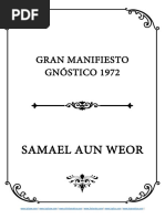 1972 - Gran Manifiesto Gnostico PDF