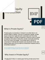 Private Equity Introduction - 2020 - V2