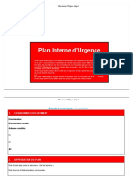 PIU Modèle À Compléter Autres