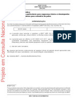 Equipamento Eletromédico Parte 2-61: Requisitos Particulares para Segurança Básica e Desempenho Essencial de Equipamentos para Oximetria de Pulso