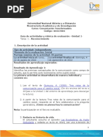 Guía de Actividades y Rúbrica de Evaluación - Tarea 1 - Reconocimiento