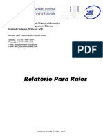 Relatório de Equipamentos - para Raios