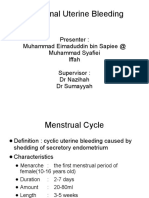 Abnormal Uterine Bleeding