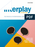 Interplay The Process of Interpersonal Communication Fifth Canadian Edition 5nbsped 9780199033478 9780199038701 9780199033522 - Compress PDF