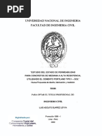 Estudio Del Estado de Permeabilidad Del Concreto