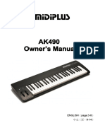 AK490 Keyboard Owners Manual CN EN PDF