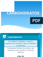 Carbohidratos Estructura y Propiedades