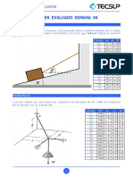 Taller Evaluado Semana 06: Mecánica de Sólidos