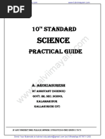 10 TH Science Practical Guide EM PDF