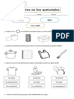 Guía Efectos en Los Materiales 1° Basico