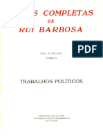 Obras Completas - Rui Barbosa - Vol - II.2