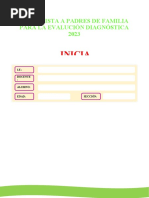 Entrevista para PP - FF Evaluacion Diagnostica-Inicial