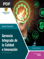 Maestria Gerencia de La Calidad y La Innovacion C2023 PDF