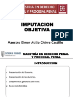 Sesion 1 - La Teoria de La Imputacion Objetiva