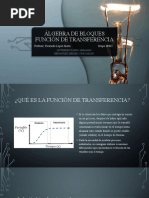 Funcion de Transferencia y Algebra de Bloques