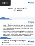 Comunicación Entre Grupos