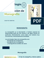 Elaboración de Monografía