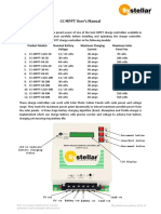 Systelar Inovations MPPT Solar Charge Controller Manual