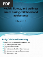 Health and Wellness (Chapter 6)